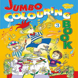 Jumbo Colouring Book-3  SAWAN